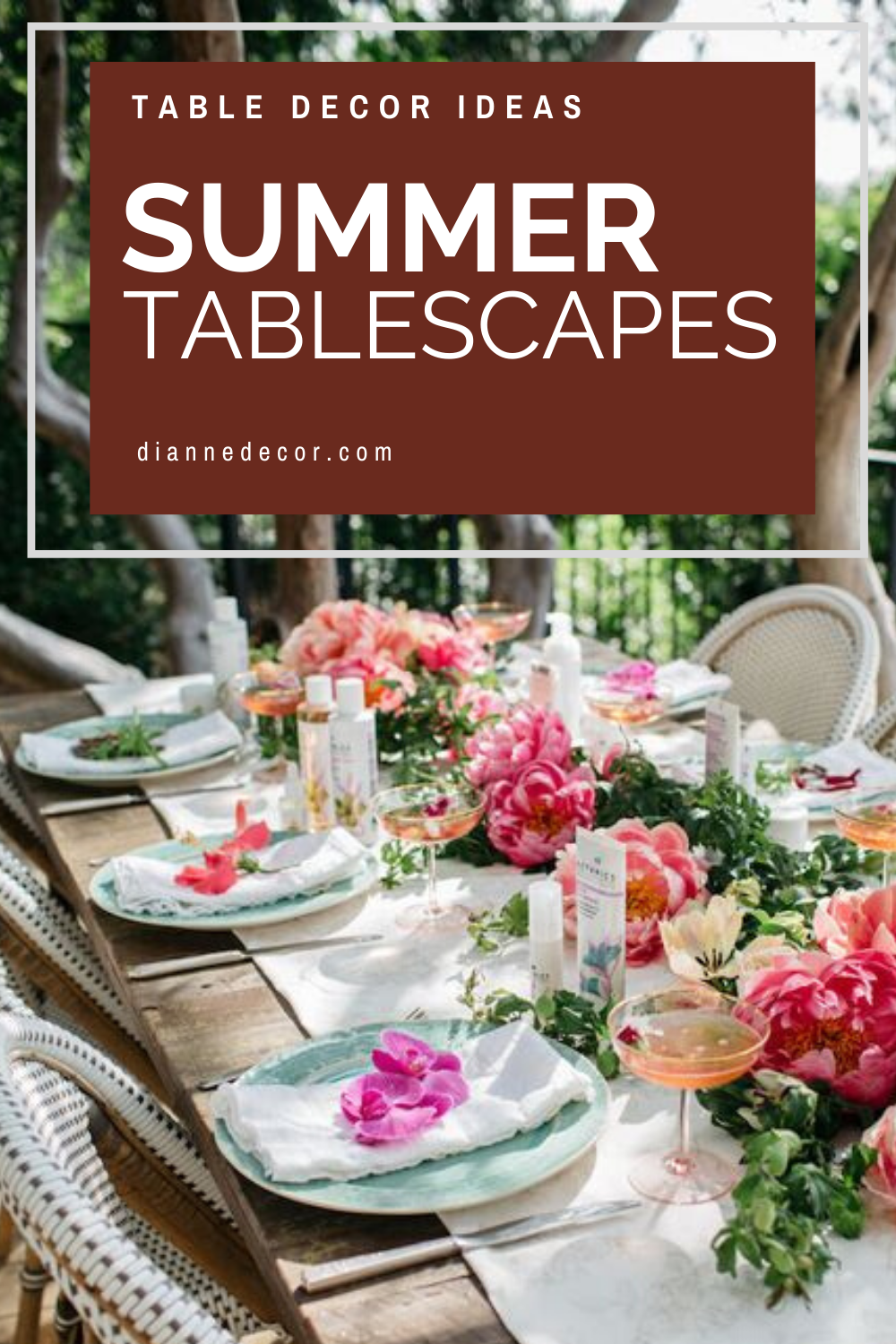 summer tablescapes