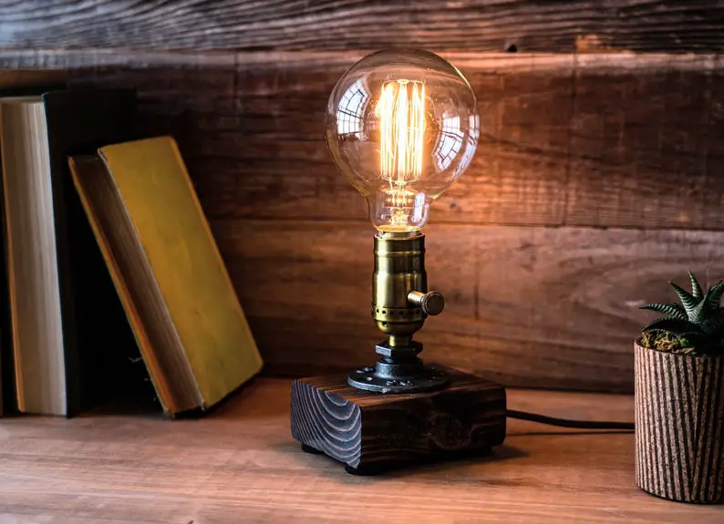 masculine table lamp