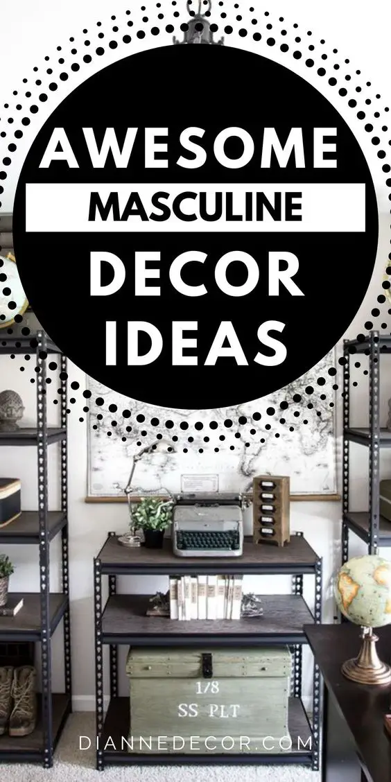 Not a Man Cave - A Look At Modern Masculine Decor