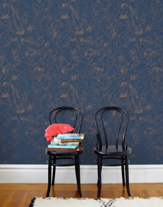 modern masculine wallpaper