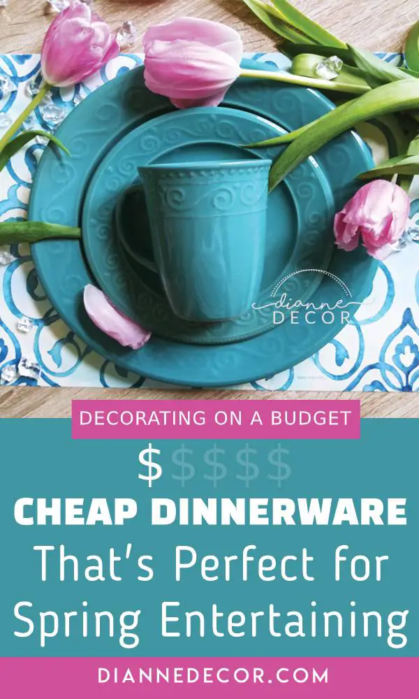 Cheap Dinnerware For Spring