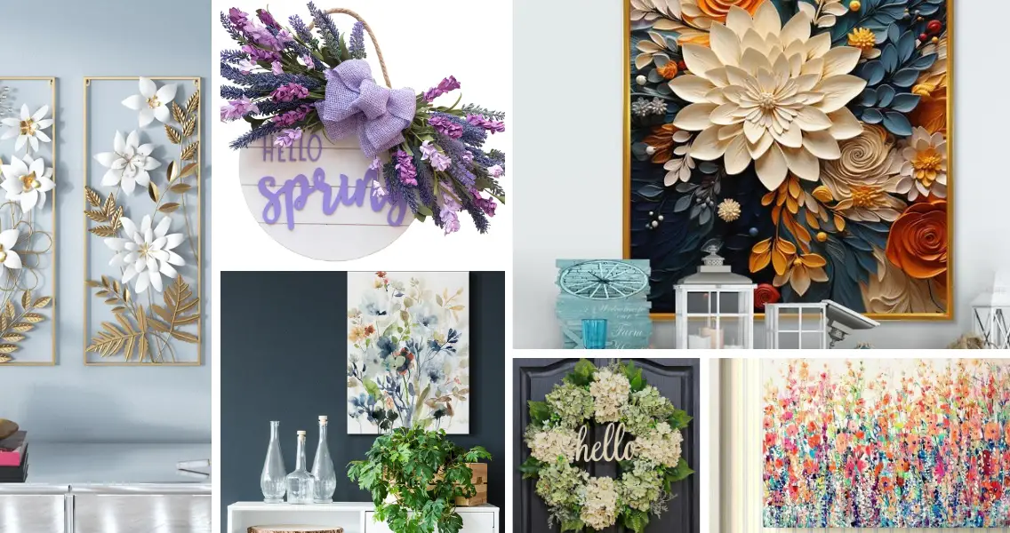 13 Charming Spring Wall Decor Ideas You’ll Love