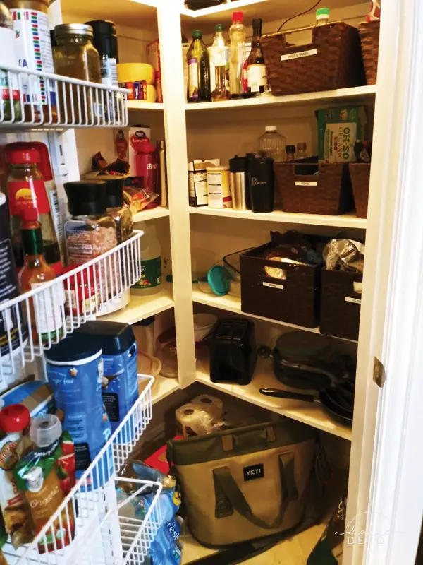 pantry makeover - before