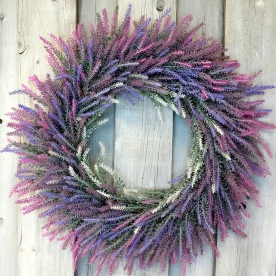 lavendar wreath