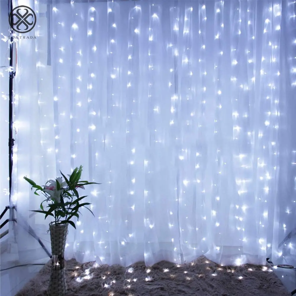 Luxtrada Curtain Fairy Lights