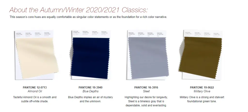 color trends 2020