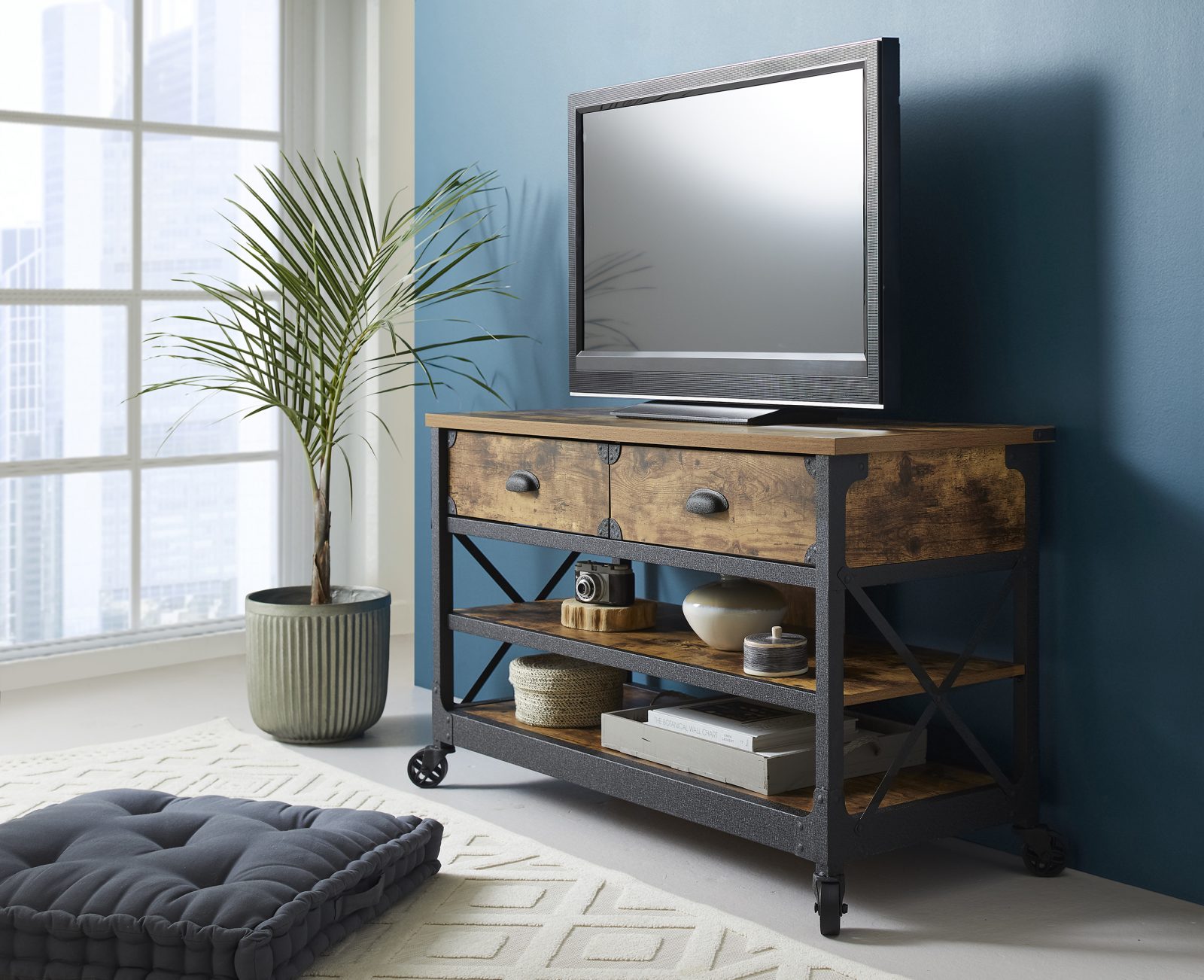 bhg Rustic Country TV Stand