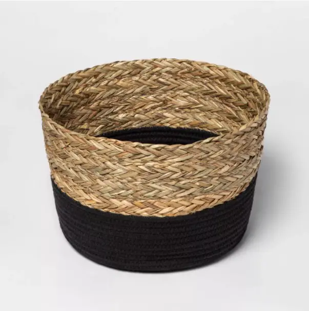 coiled rope basket