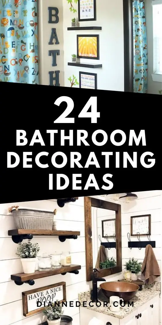 24 Bathroom Decorating Ideas