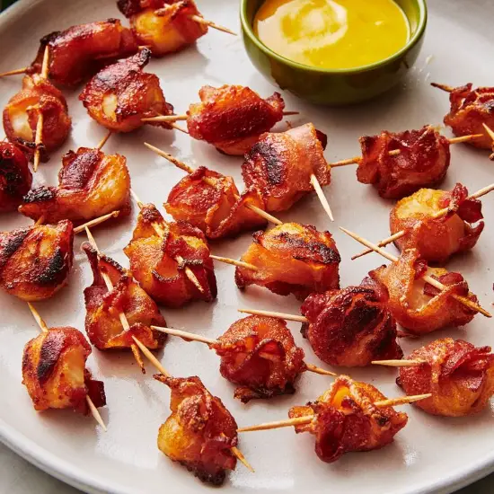 Bacon Wrapped Water Chestnuts