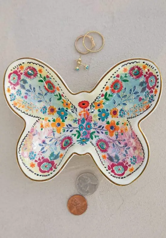 Butterfly Trinket Bowl