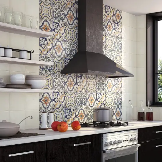 Kitchen Backsplash Ideas - Avaricon 8" x 8" Ceramic Field Tile