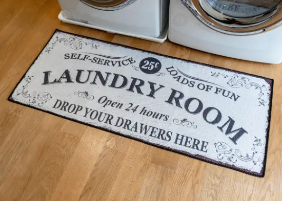 Laundry Room Mat Runner - Laundry Room