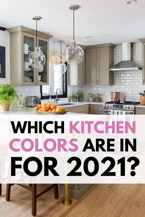 What Kitchen Colors Are In For 2021?