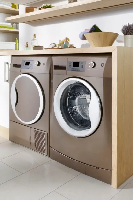 front-load washer and dryer