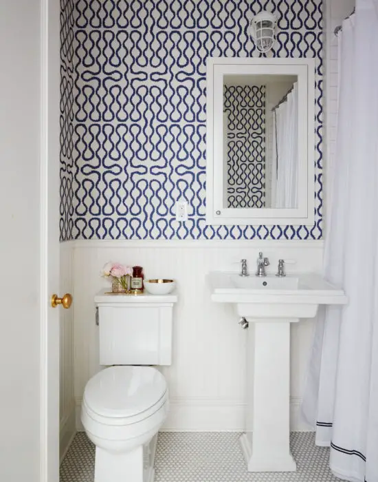 behind the toilet decorating ideas