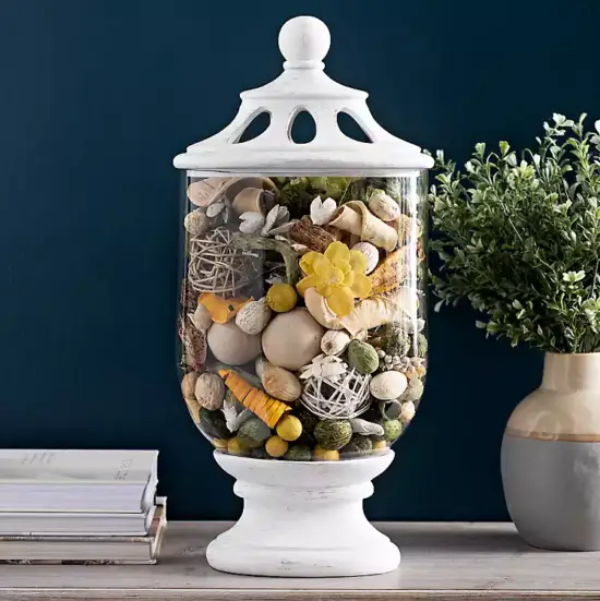 What To Put in Jars on Your Kitchen Counter - DianneDecor.com