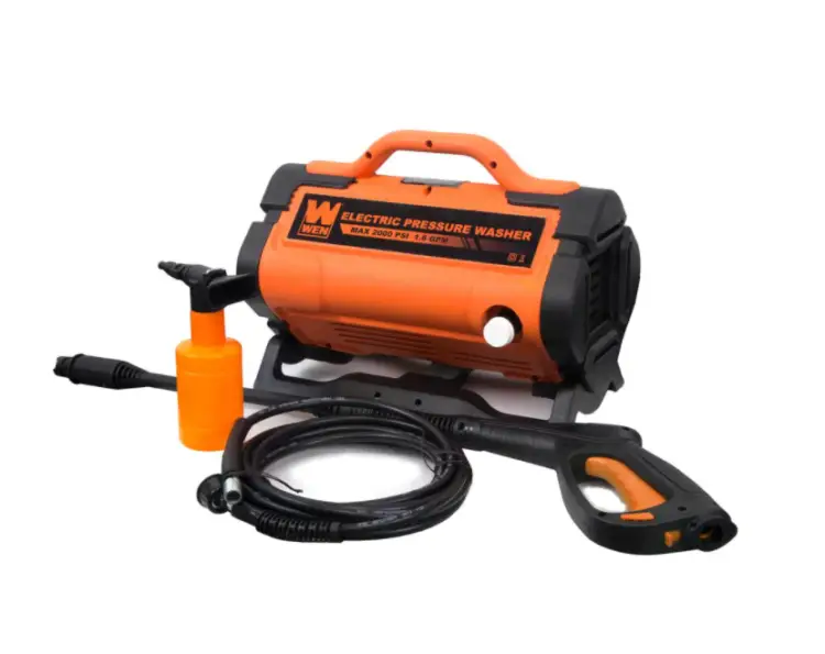 2000 PSI 1.6 GPM 13 Amp Variable Flow Electric Pressure Washer