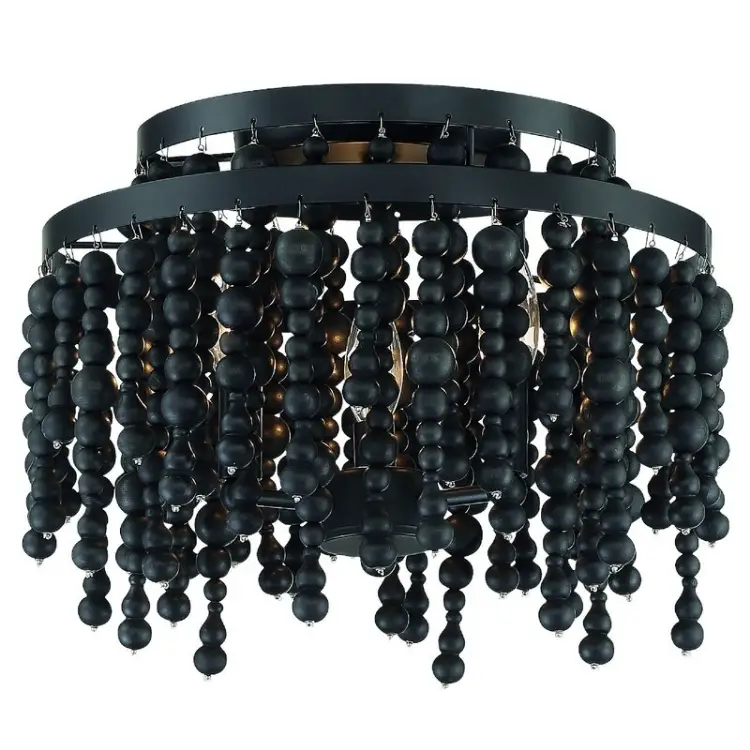 Eric Light Chandelier Style Tiered Flush Mount