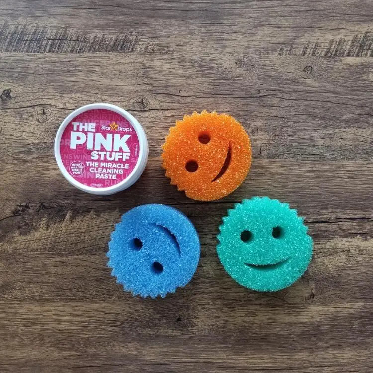 THE PINK STUFF VS. SCRUB DADDY POWER PASTE! 