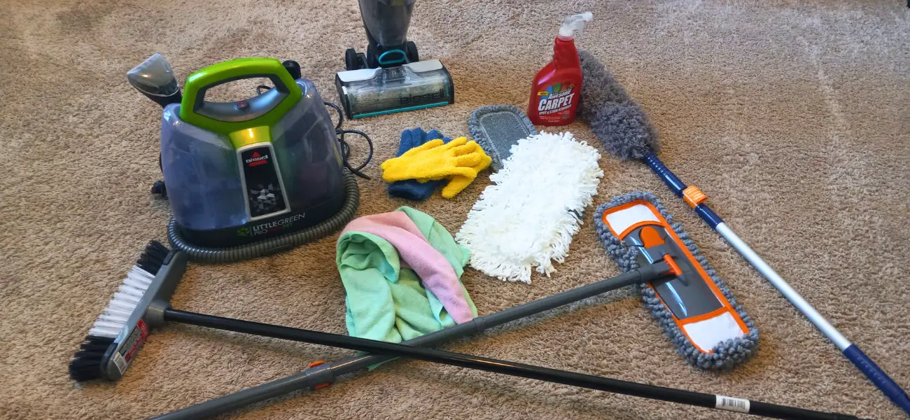 8 cleaning tools