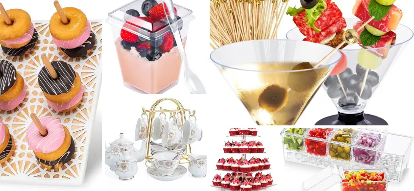 Buffet Table Styling: 14 Fancy Serveware Items for a Stylish Display