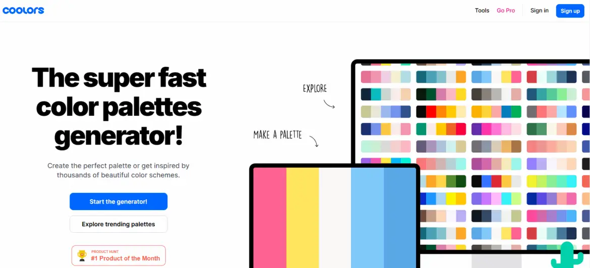 Coolors.co for Pinterest-Inspired Decor Color Palettes
