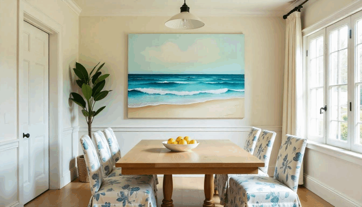 coastal style decorating