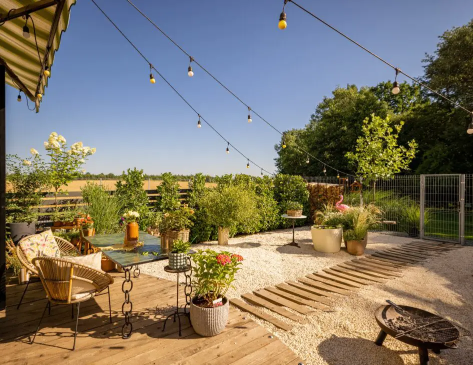 backyard oasis