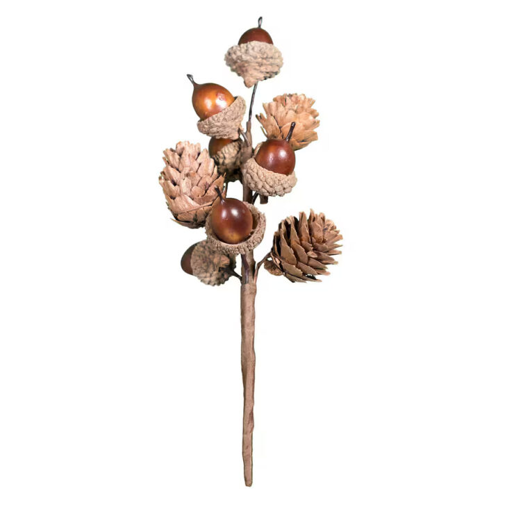 faux acorn picks