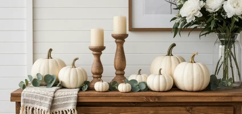 How To Decorate With Pumpkins